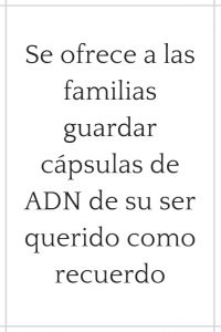 Las cápsulas de ADN como recuerdo simbólico de un familiar pueden ser una buena forma de equilibrar la gestión del duelo
